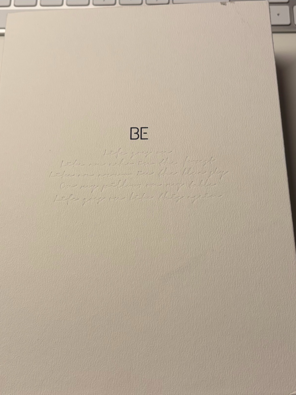 BTS BE Deluxe Album